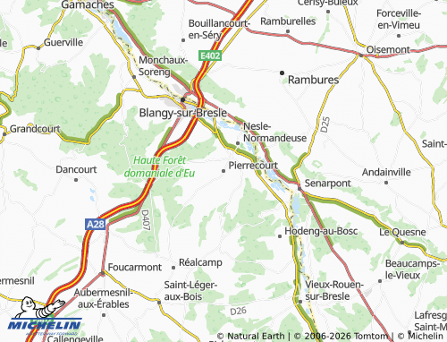 Mapa MICHELIN Pierrecourt - ViaMichelin