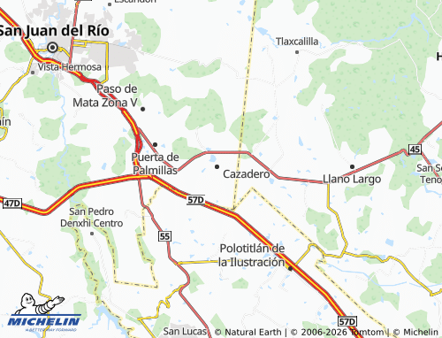 Mappa MICHELIN San Juan de Dios - ViaMichelin