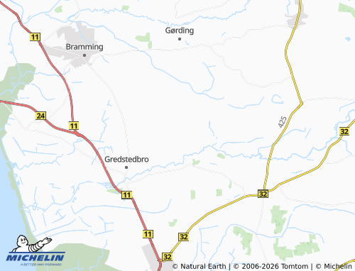 Carte MICHELIN Jernvedlund - ViaMichelin