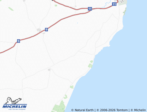 Mapa MICHELIN Östra Hoby - ViaMichelin
