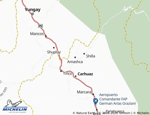 Carte MICHELIN Amashca - ViaMichelin