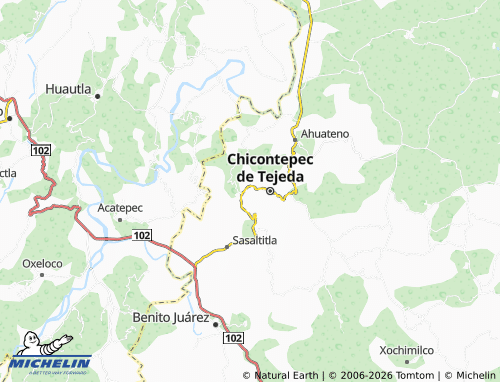 Mapa MICHELIN Los Encinos - ViaMichelin