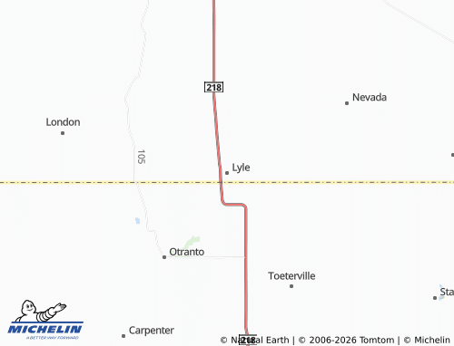 MICHELIN Lyle map - ViaMichelin