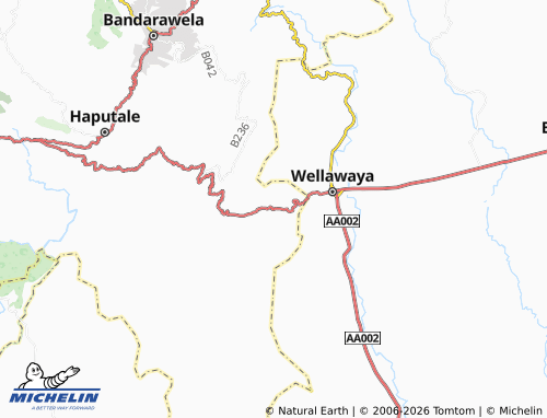 MICHELIN Divulgasmulla map - ViaMichelin