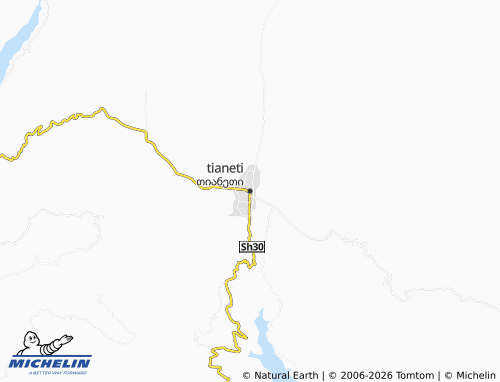 MICHELIN-Landkarte tianeti - ViaMichelin