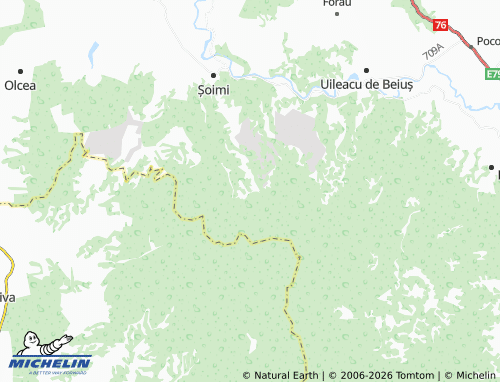 Mappa MICHELIN Codru - ViaMichelin