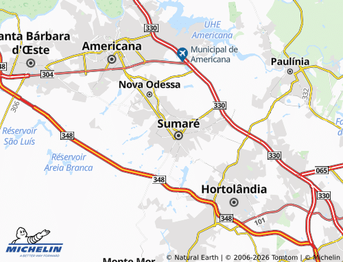 Mapa MICHELIN Vila Santana - ViaMichelin