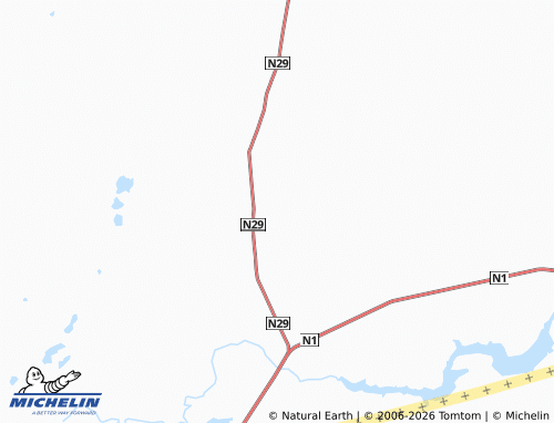 Carte MICHELIN Saouna Goma - ViaMichelin
