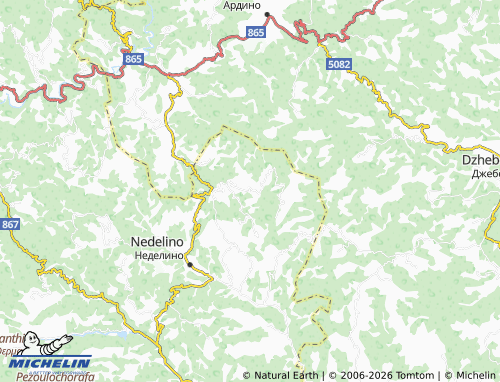 Carte MICHELIN Sredets - ViaMichelin