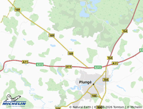 Mappa MICHELIN Jodėnai - ViaMichelin