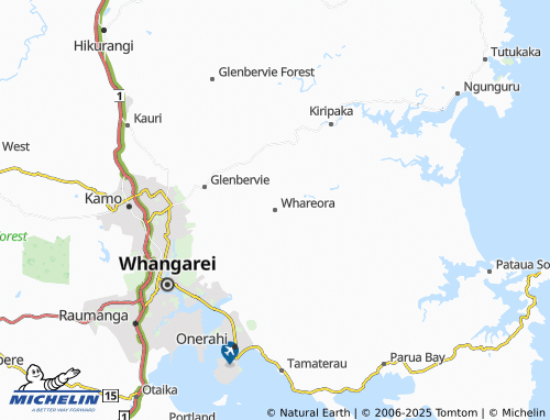 MICHELIN-Landkarte Whareora - ViaMichelin