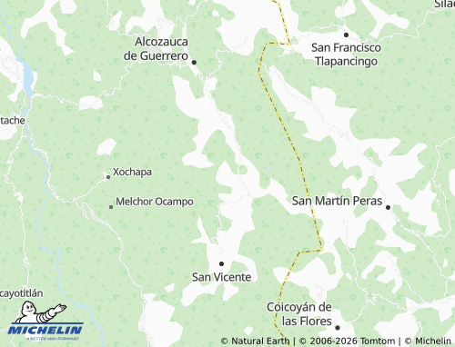 Mapa MICHELIN Acametla de Bravo - ViaMichelin