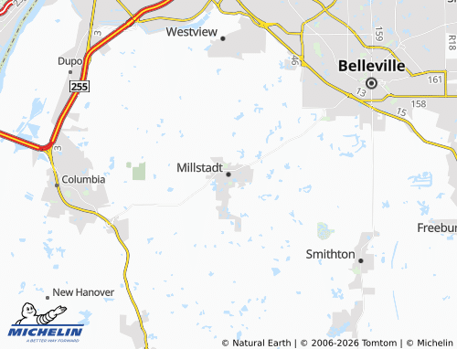 Mapa MICHELIN Millstadt - ViaMichelin
