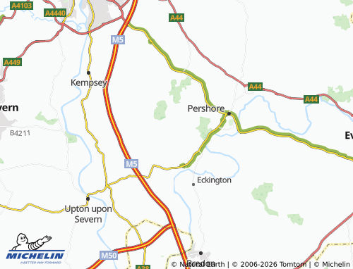 Carte MICHELIN Besford - ViaMichelin