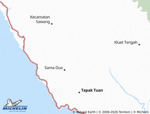 Mapa MICHELIN Gunung Ketek - ViaMichelin