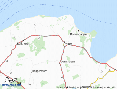 MICHELIN Arpshagen map - ViaMichelin