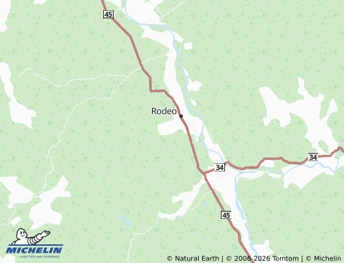 Carte MICHELIN Lomas del Bosque - ViaMichelin