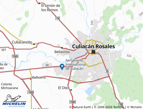 MICHELIN-Landkarte Mayorca Residencial, Country del Río - ViaMichelin