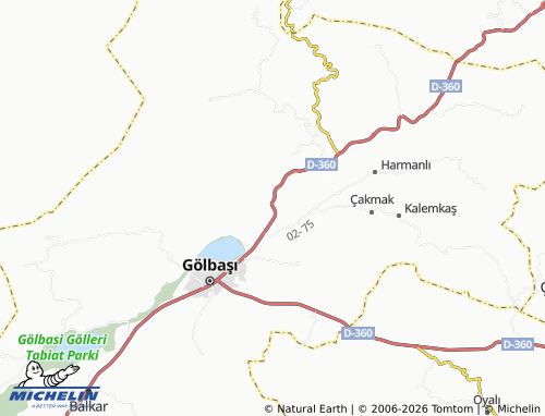 MICHELIN Ozan map - ViaMichelin