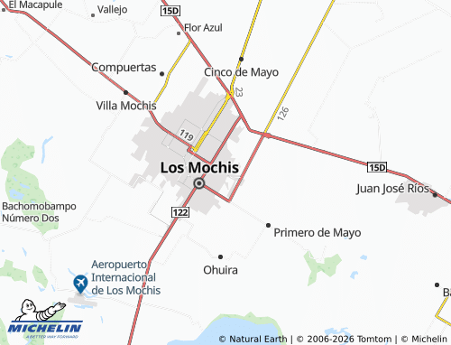 Kaart MICHELIN La Esperanza - ViaMichelin