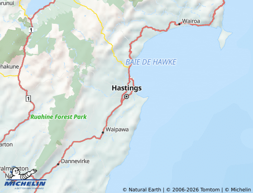 Mapa MICHELIN Hastings - ViaMichelin