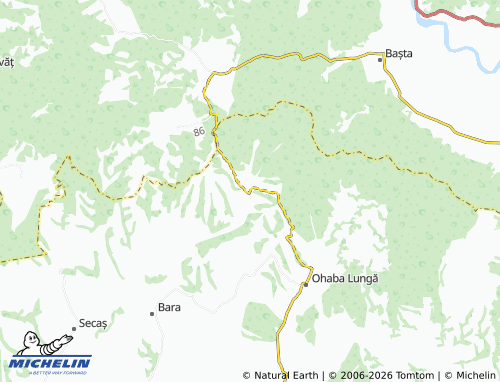 Mappa MICHELIN Ohaba Română - ViaMichelin