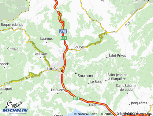 Mappa MICHELIN Fozières - ViaMichelin