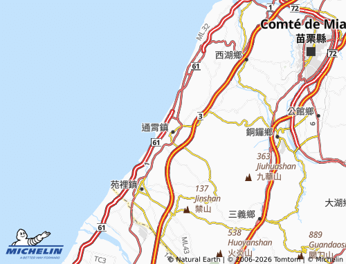 Mappa MICHELIN tong xiao zhen - ViaMichelin