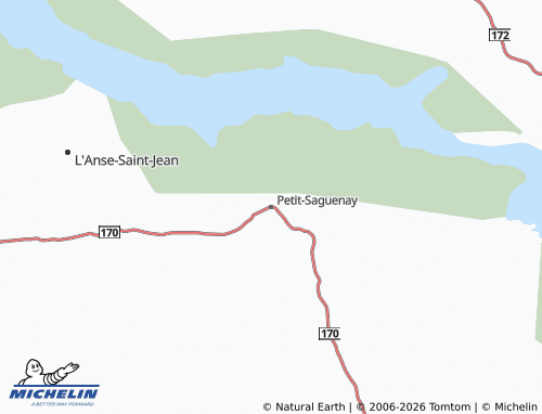 MICHELIN Petit-Saguenay map - ViaMichelin