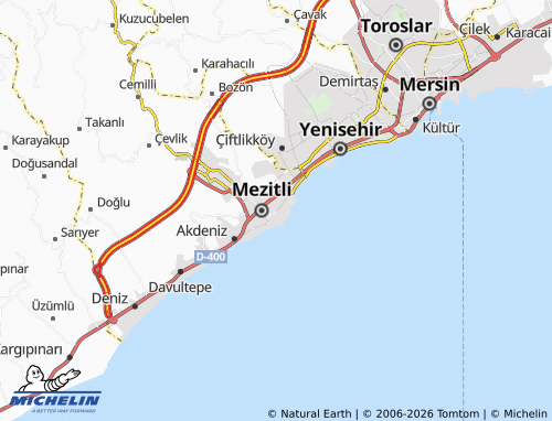 MICHELIN Viranşehir map - ViaMichelin