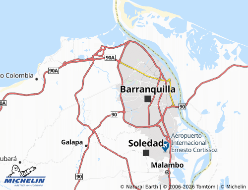 Carte MICHELIN La Paz - ViaMichelin