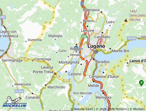 Carte MICHELIN Agno - ViaMichelin