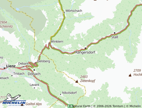 Mapa MICHELIN Lainach - ViaMichelin