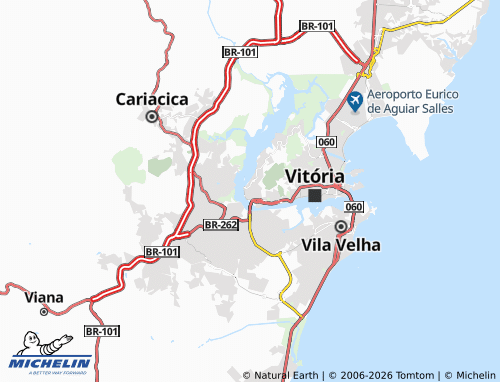 Mapa MICHELIN Caratoíra - ViaMichelin