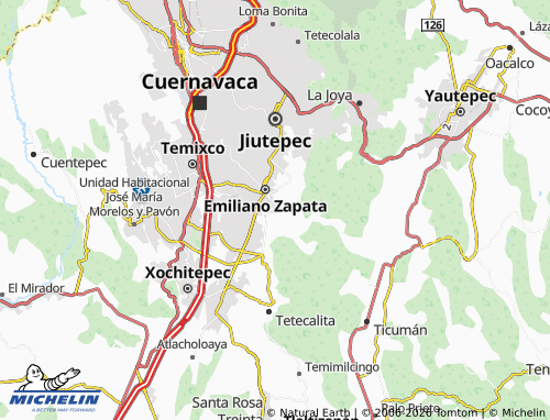 Mappa MICHELIN Colonia Modesto Rangel - ViaMichelin