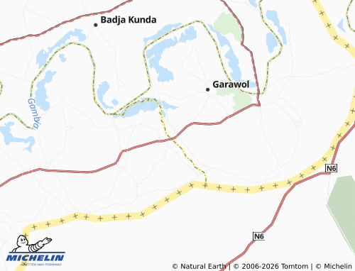 Carte MICHELIN Suduwol - ViaMichelin