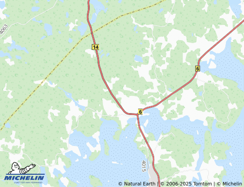 MICHELIN Laisennurkka map - ViaMichelin