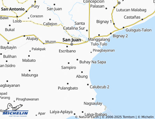 MICHELIN-Landkarte Buhay Na Sapa - ViaMichelin