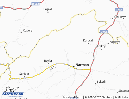 MICHELIN Dağyolu map - ViaMichelin