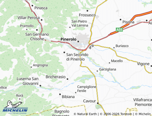 Mapa MICHELIN Airali - ViaMichelin
