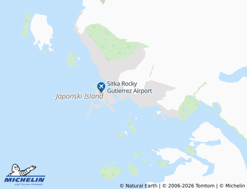 Mappa MICHELIN Sitka - ViaMichelin