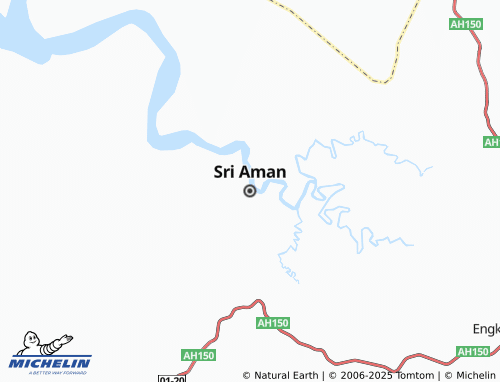 Carte MICHELIN Sri Aman - ViaMichelin