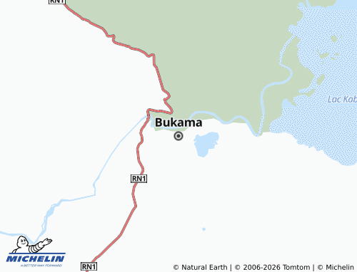 Mapa MICHELIN Bukama - ViaMichelin