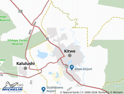 MICHELIN Chimwemwe map - ViaMichelin