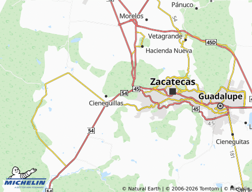 Mappa MICHELIN Villa Toscana - ViaMichelin