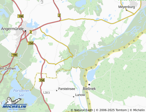 MICHELIN Stolpe map - ViaMichelin