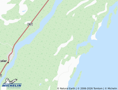 Mapa MICHELIN Úrsulo Galván, Raudales - ViaMichelin