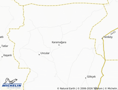 Mappa MICHELIN Karamağara - ViaMichelin