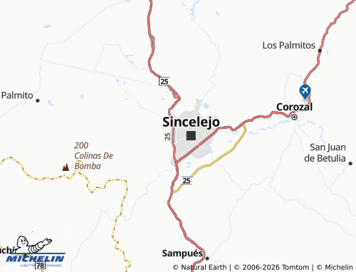 MICHELIN Pinar map - ViaMichelin