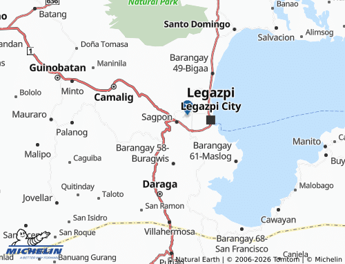 MICHELIN Bagumbayan map - ViaMichelin